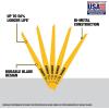 imageDEWALT Reciprocating Saw Blades Tapered Back BiMetal 9Inch 6TPI 5Pack DW48035pack