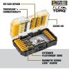 imageDEWALT Screwdriver Bit Set Impact Ready FlexTorq 40Piece DWA2T40IROne Size