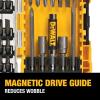 imageDEWALT Screwdriver Bit Set with Tough Case 45Piece DW2166 GreySilver Screwdriving Set with Tough CaseOne Size