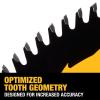 imageDEWALT Table Saw Blade 10 inch 80 Tooth Fine Finish Ultra Sharp Carbide DWA11080NEW Saw Blade  10 In  80 T