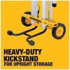 imageDEWALT Table Saw Stand Rolling Stand Collapsible and Portable Lightweight and Compact DW7440RSTable Saw Stand