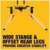 imageDEWALT Table Saw Stand Rolling Stand Collapsible and Portable Lightweight and Compact DW7440RSTable Saw Stand