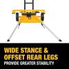 imageDEWALT Table Saw Stand Rolling Stand Collapsible and Portable Lightweight and Compact DW7440RSTable Saw Stand