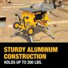 imageDEWALT Table Saw Stand Rolling Stand Collapsible and Portable Lightweight and Compact DW7440RSTable Saw Stand