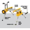 imageDEWALT Table Saw Stand Rolling Stand Collapsible and Portable Lightweight and Compact DW7440RSTable Saw Stand