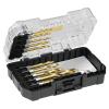 imageDEWALT Titanium Nitride Coated Drill Bit Set 10Piece Impact Ready DD5160One Size