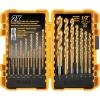 imageDEWALT Titanium Nitride Coated Drill Bit Set Pilot Point 21Piece DW136121Piece Drill Bit Set