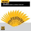 imageDeWalt DW4890 15Piece BiMetal Reciprocating Saw Blade Set with Case