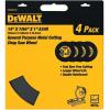 imageDeWalt DW8001B4 14quotX764quotX764quotX1quot GP Chop Saw Wheel 4 Pack