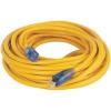 imageDEWALT 100 Foot 103 SJTW Lighted Extension Cord  Heavy Duty Outdoor Waterproof Weatherproof Heat ampamp Corrosion Resistant Industrial Strength Light Up Prong Outlet Plug Power Cord100 ft