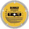 imageDEWALT 10Inch Miter  Table Saw Blade ATB Thin Kerf 58Inch Arbor 40Tooth DW311460Tooth