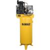 imageDEWALT 60 Gallon Stationary Vertical Air Compressor 5 HP OIL Lube 230 Volt 65 dB  Ideal Electric Air Compressor for home tradesmen and industrial users