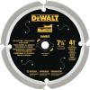 imageDEWALT Circular Saw Blade 7 14 Inch 4 Tooth Cement Cutting DWA3193PCD