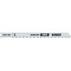 imageDEWALT DW3710H 4Inch 10 TPI Fine Smooth HCS UShank Woodcutting Jig Saw Blade 5Pack5Pack