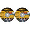 imageDEWALT DW8725H 6quot x 045quot x 58quot11 Hp Aluminum Oxide Cutoff Wheel1 Count Pack of 2