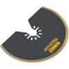 imageDEWALT DWA4211 Oscillating Titanium Nitride Coated Semicircle Blade Black
