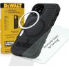 imageDEWALT Phone CaseScreen Protector Kit  Magnetic Case for iPhone 13 Pro  Tempered Glass Screen Protector Included  MagSafe Compatible Phone Case  Protective Impact ampamp Scratch Resistant  BlackiPhone 13 Pro