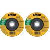 imageDeWalt DW4524 412quot x 14quot x 78quot ConcreteMasonry Grinding Wheel1 Count Pack of 2