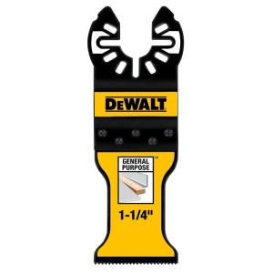 imageDEWALT 114 In Titanium Oscillating Tool Blade For Wood with Nails 3 Pack DWA42033One Size