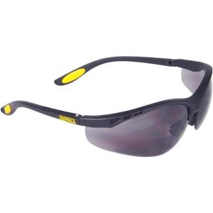 imageDEWALT DPG59220C Reinforcer RxBifocal 20 Smoke Lens High Performance Protective Safety Glasses with Rubber Temples and Protective Eyeglass SleeveSmoke Lens