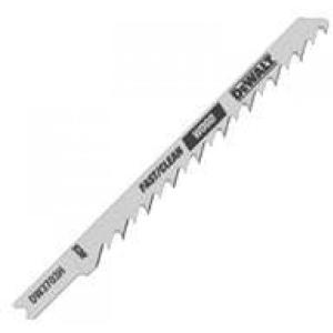 imageDEWALT DW3703H2 4Inch 6TPI Fast Clean High UShank Woodcutting Jig Saw Blade 2Pack5Pack
