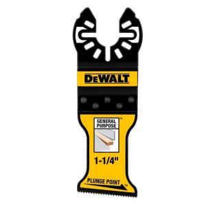 imageDEWALT DWA4203B Bi Metal Wood with Nails Oscillating Blade 10 pack25 Pack