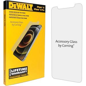 imageDEWALT Glass Screen Protector for iPhone 12iPhone 12 Pro  Apple Compatible Tempered Glass Screen Protector  Screen Protection for iPhone 1212 ProiPhone 1212 Pro