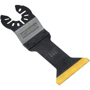 imageDEWALT Oscillating Tool Blades for Wood with Nails Wide Titanium Nitride Coated 10Pack DWA4204B