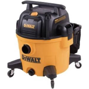 imageDEWALT Wet and Dry Vacuum 9 Gallon Poly WetDry Vac Yellow Shop Vacuum 5 HP Strong Suction for Jobsite Workshop 3 in 1 Multi Functions Model DXV09PWetDry Vac