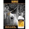 imageDEWALT Biodegradable Chainsaw Oil  High Performance Non Toxic Professional Lubricant  Green EcoFriendly Ultraclean All Season Bar ampamp Chain Lube 32 oz32 oz