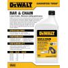imageDEWALT Biodegradable Chainsaw Oil  High Performance Non Toxic Professional Lubricant  Green EcoFriendly Ultraclean All Season Bar ampamp Chain Lube 32 oz32 oz
