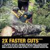 imageDEWALT FLEXVOLT 60V MAX Brushless Chainsaw Kit 20 Ah DCCS670T1