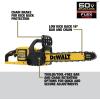 imageDEWALT FLEXVOLT 60V MAX Brushless Chainsaw Kit 20 Ah DCCS670T1
