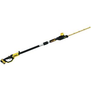 imageDEWALT 20V MAX Cordless Hedge Trimmer Kit with Battery Charger ampamp Accessories DCPH820M1