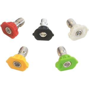 imageDEWALT Pressure Washer Nozzle 5 Pack Quick Connect 40 4500PSI 80172