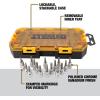 imageDEWALT Drive Bit Socket Set 38quot Drive SAEMetric 17Piece DWMT73806Socket set  17pc
