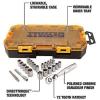 imageDEWALT Drive Socket Set SAEMetric 14Inch Drive 25Piece DWMT73805