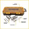 imageDEWALT Drive Socket Set SAEMetric 14Inch Drive 25Piece DWMT73805