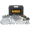imageDEWALT Mechanics Tool Set 14quot ampamp 38quot ampamp 12quot Drive SAEMetric 205piece DWMT81534205 pc