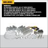 imageDEWALT Mechanics Tool Set 14quot ampamp 38quot ampamp 12quot Drive SAEMetric 205piece DWMT81534205 pc