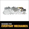 imageDEWALT Mechanics Tool Set 14quot ampamp 38quot ampamp 12quot Drive SAEMetric 205piece DWMT81534205 pc