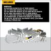 imageDEWALT Mechanics Tool Set 14quot ampamp 38quot ampamp 12quot Drive SAEMetric 205piece DWMT81534247 pc
