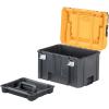 imageDEWALT TSTAK Tool Box Deep Long Handle Extra Large Design Fixed Divider for Tool Organization Water and Debris Resistant DWST17814