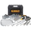imageDEWALT Mechanics Tool Set 14quot ampamp 38quot ampamp 12quot Drive SAEMetric 205piece DWMT81534172 pc