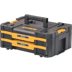 imageDEWALT TSTAK Tool Storage Organizer with Double Drawers Holds Up to 165 lbs DWST17804