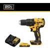imageDEWALT 20V MAX Cordless DrillDriver Kit with Battery and Charger Included DCD777C2New Battery