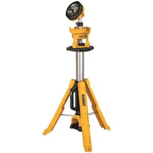 imageDEWALT 20V MAX LED Work Light with Stand Tripod Light 3000 Lumens of Brightness with 3 Modes Tool Only DCL079BTripod Light Only