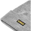 imageDEWALT Mens Hawthorne 13quot Made in USA BeanieHeather Grey