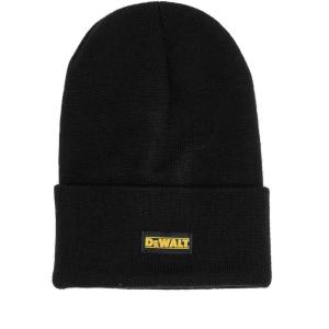 imageDEWALT Mens Hawthorne 13quot Made in USA BeanieBlack