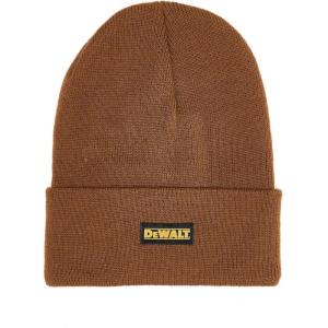 imageDEWALT Mens Hawthorne 13quot Made in USA BeanieCinnamon